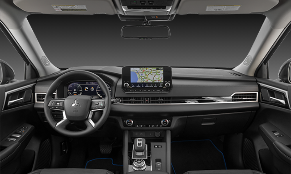 Mitsubishi Outlander 2023 PHEV electric car.