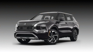 Mitsubishi Outlander 2023 PHEV electric car.