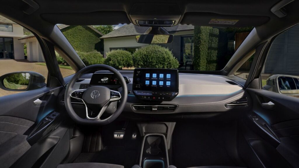 2023 Volkswagen ID.3 interior cabin dashboard