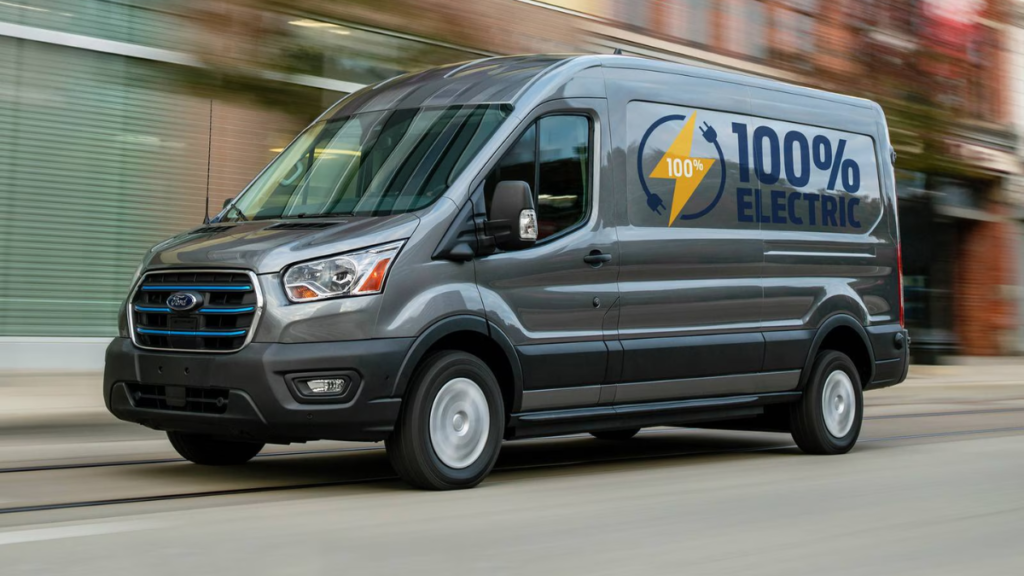 2022 Ford E Transit side view