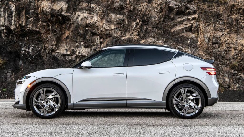 2023 Genesis GV60 side profile