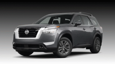 2023 Nissan Pathfinder front view exterior design