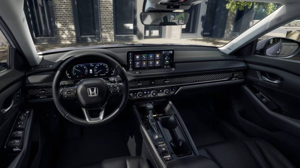 2023 Honda Accord Sedan interior dashboard and cabin