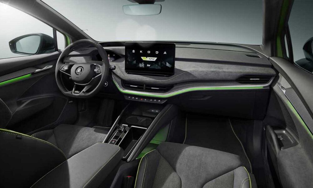 Skoda Enyaq iV 2023 interior cabin