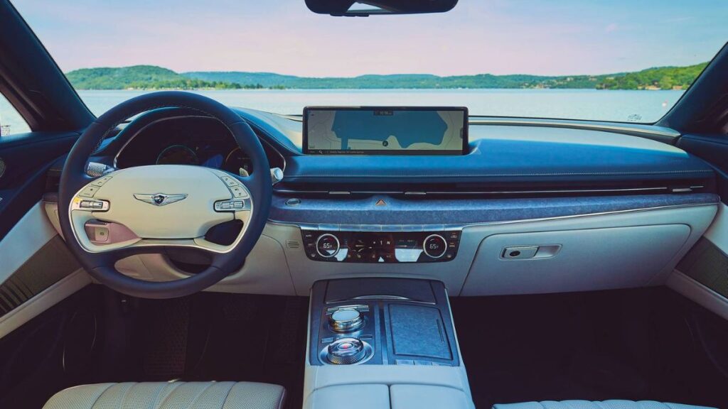 2023 Genesis Electrified G80 luxury interior