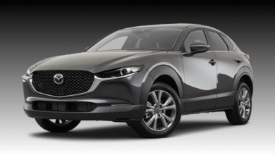 2023 Mazda CX-30 front view showcasing premium crossover styling and signature Mazda grille