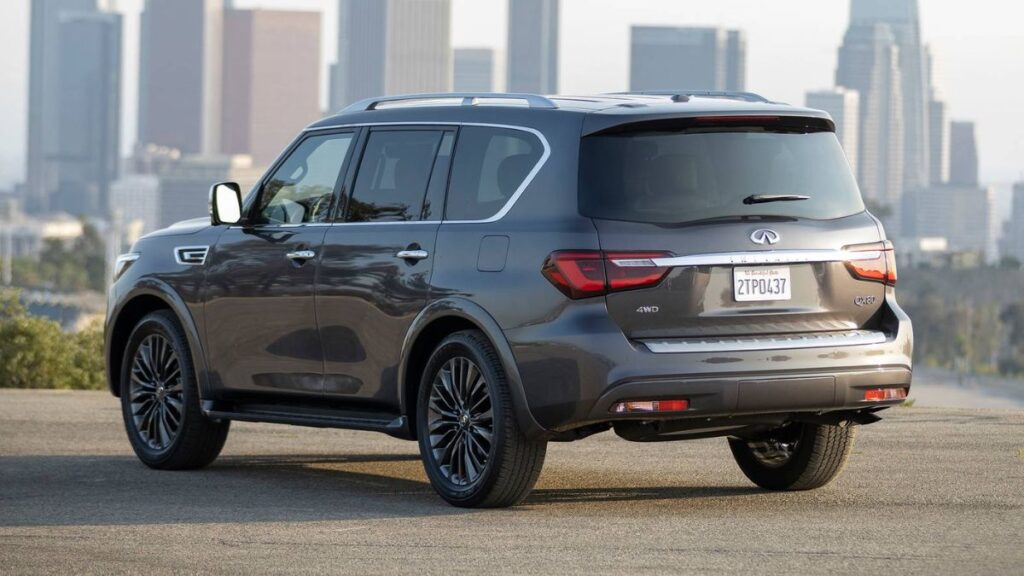 2023 Infiniti QX80 rear exterior view