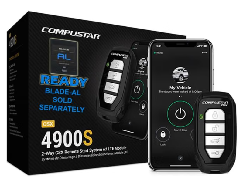 Compustar CSX4900-S remote start with smartphone control