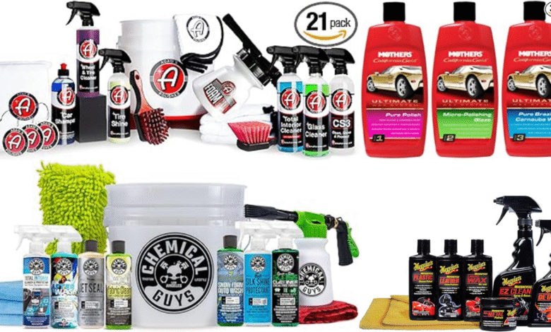 Top-rated car wash kits for 2025