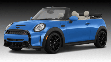 2023 MINI Convertible front exterior view