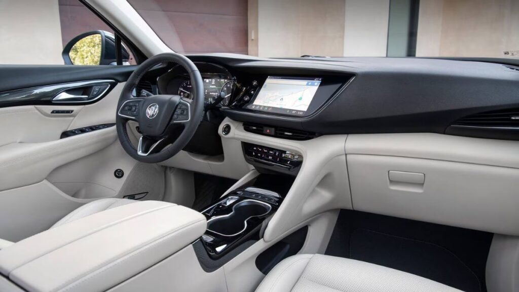 2023 Buick Envision interior, modern cabin and infotainment screen