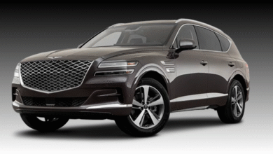 2023 Genesis GV80 luxury SUV front three-quarter view