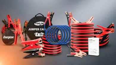 Five jumper cable sets for cars and SUVs from Energizer, TOPDC, EXTRESPO, NOONE, and EPAuto