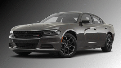2022 Dodge Charger front view showing aggressive muscle car styling and wide stance.