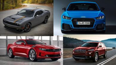 A lineup of iconic cars being discontinued in 2024, including performance cars, sedans, and SUVs leaving the market
