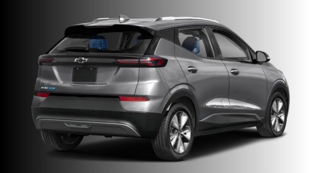 2023 Chevrolet Bolt EUV rear hatch LED taillights electric SUV design
