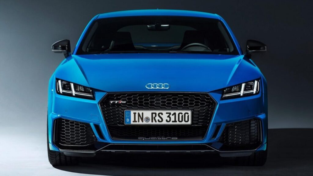 2023 Audi TT coupe featuring its iconic sporty design before production ends