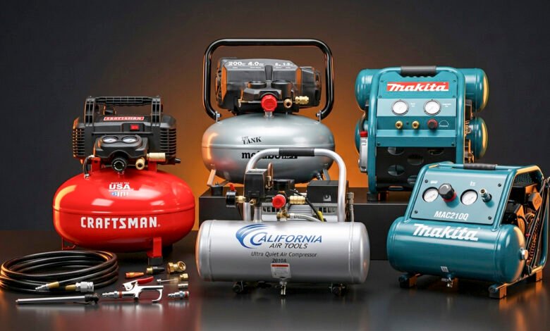 Best air compressors for garage and car work