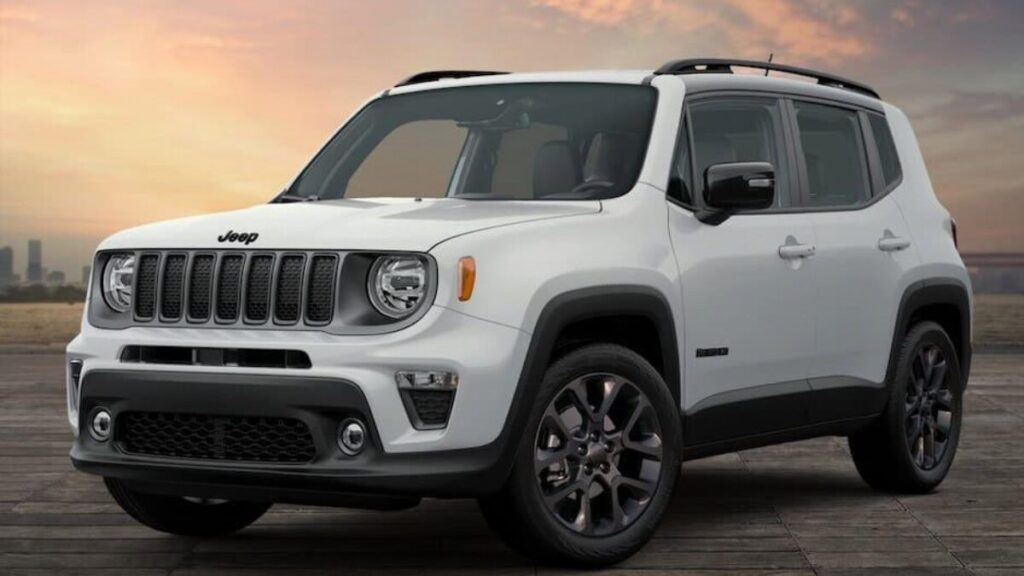 2023 Jeep Renegade compact SUV during its final production year