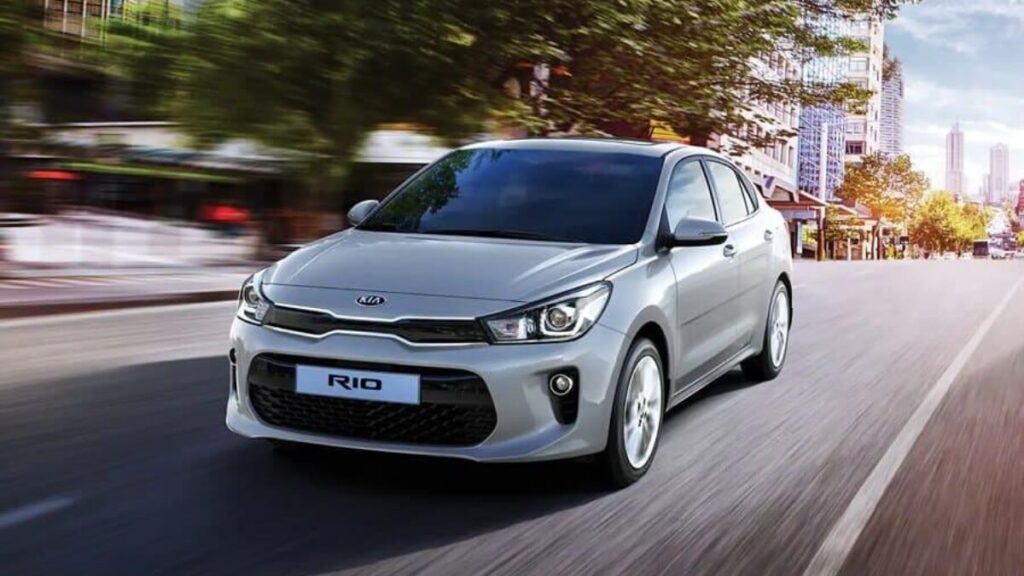 2023 Kia Rio compact sedan during its final production year