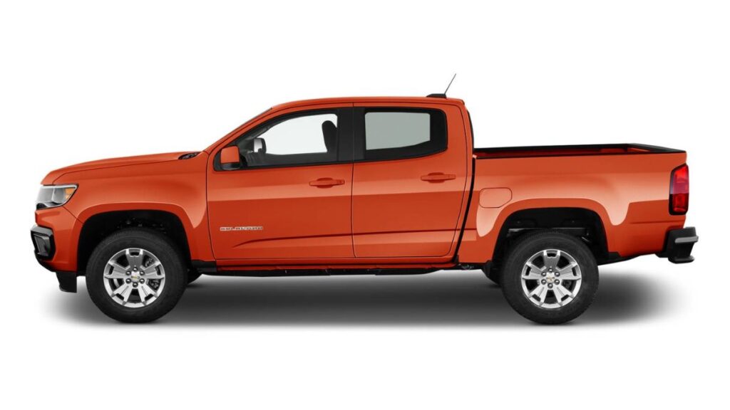 2022 Chevrolet Colorado side view