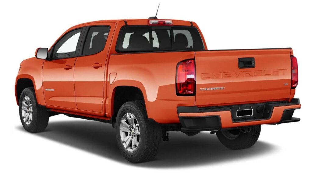2022 Chevrolet Colorado rear view