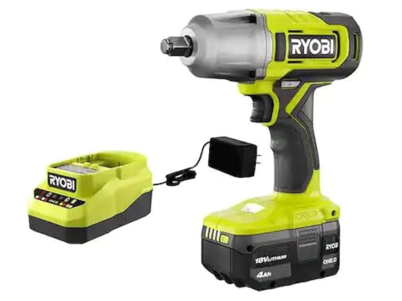 RYOBI PCL265K1 18V ONE+ 1/2-inch cordless impact wrench