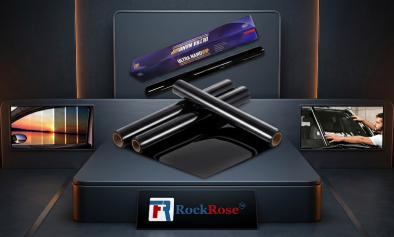IR ceramic window tint films from RockRose, Vepagoo, TOYOCO, and HIDNY