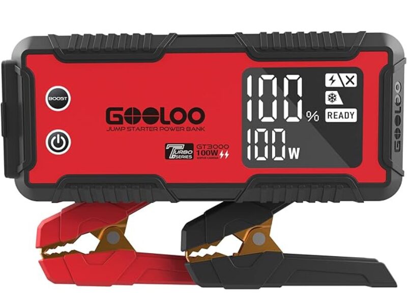 GOOLOO GT3000 Jump Starter 3000A 100W