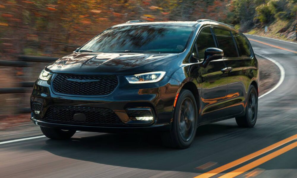 Front grille and LED headlights