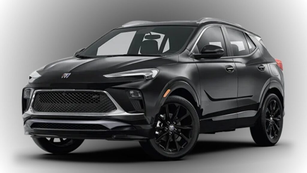 2026 Buick Encore GX front view showcasing grille and headlights