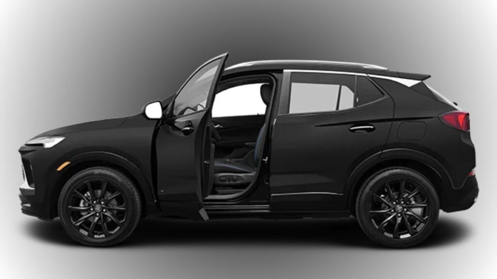 side profile showing wheels and body lines