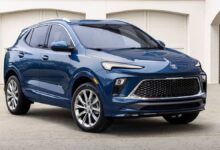 2026 Buick Encore GX front view showcasing grille and headlights