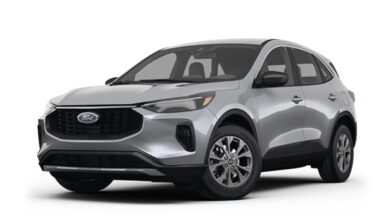 2026 Ford Escape Plug-in Hybrid front view exterior design