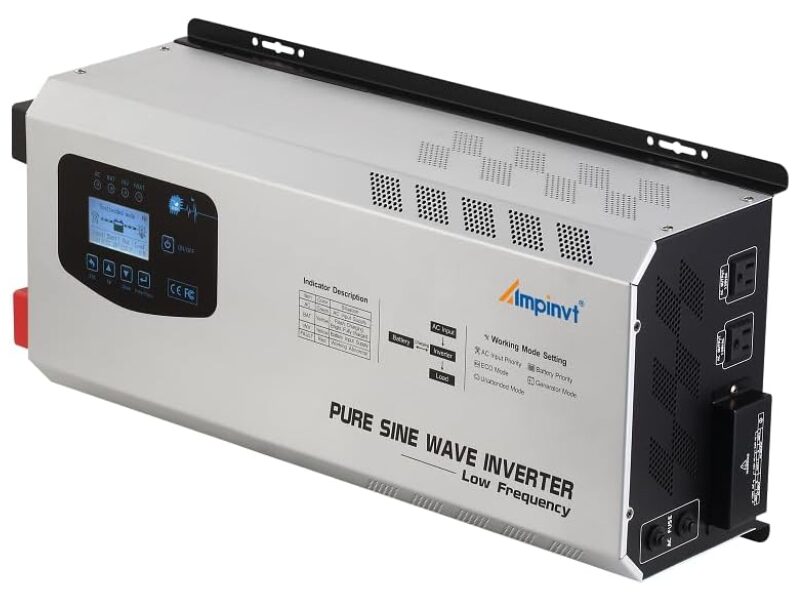AMPINVT 6000W pure sine wave inverter front view