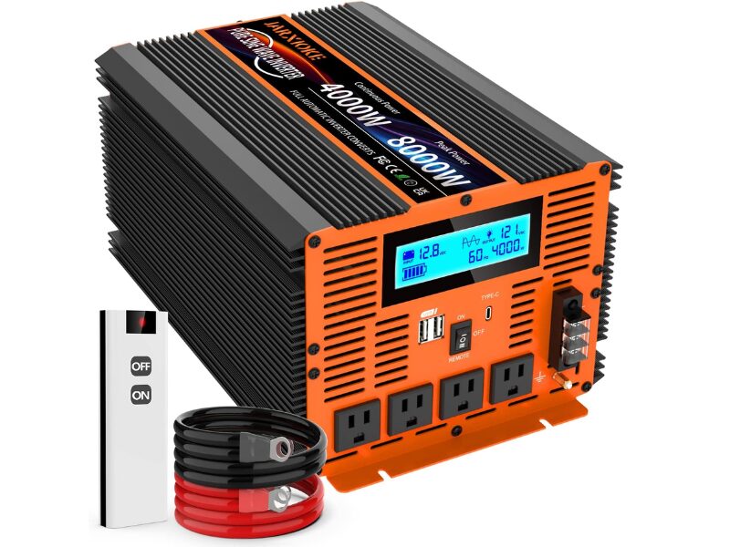JARXIOKE 4000W pure sine wave inverter front view