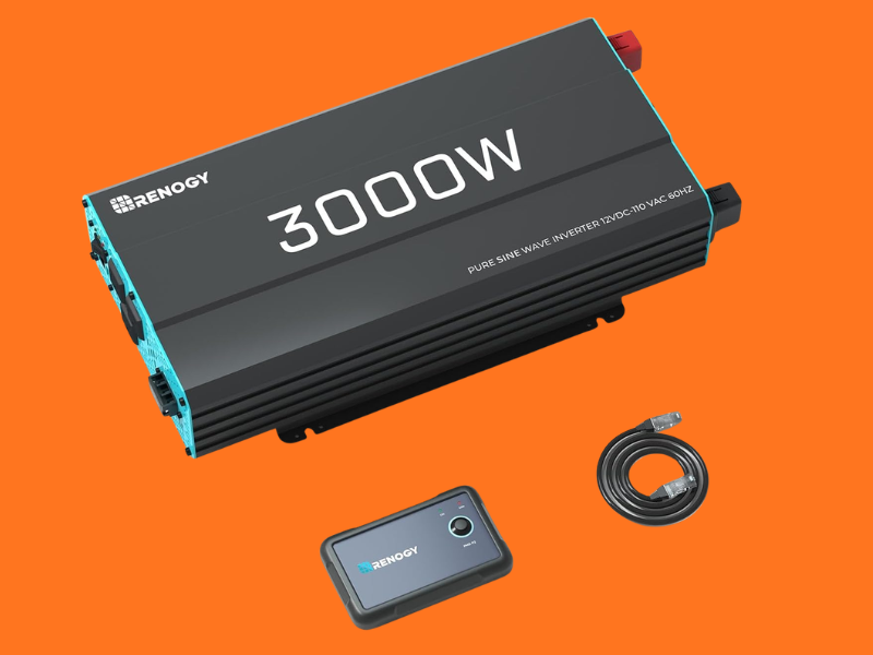 Renogy P2 3000W Pure Sine Wave Inverter for RV and home backup power