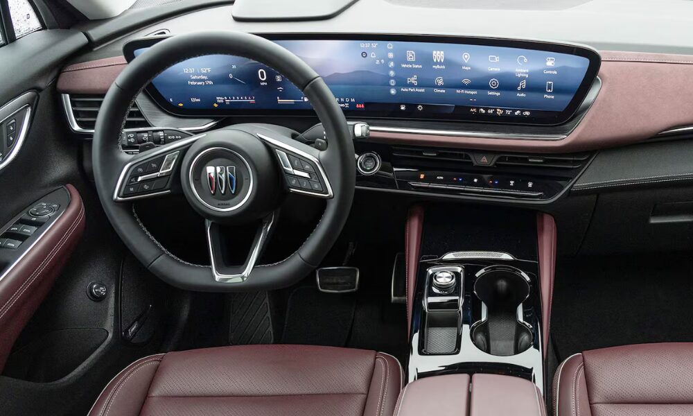 2024 Buick Envision SUV interior cabin