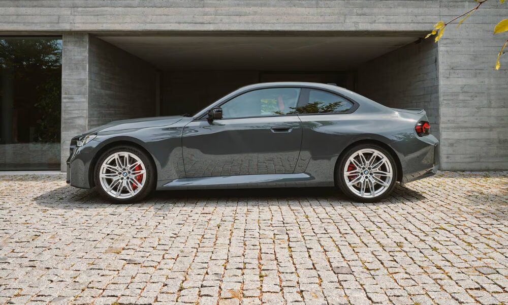 A clean side profile shot showcasing its compact proportions,