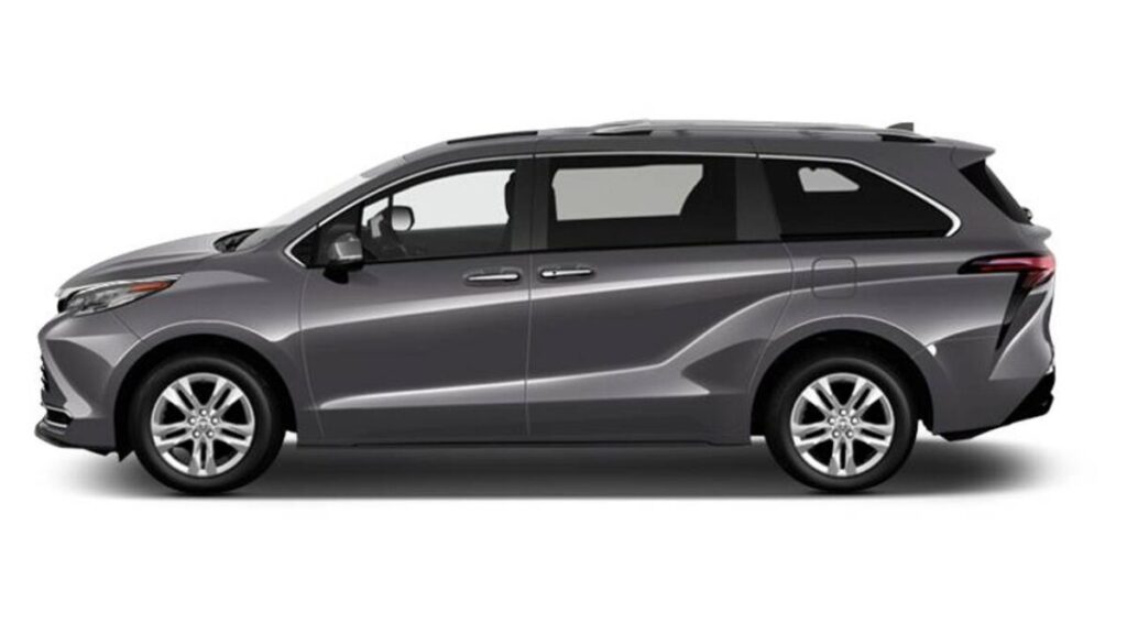 2023 Toyota Sienna side profile showing its spacious family-oriented design
