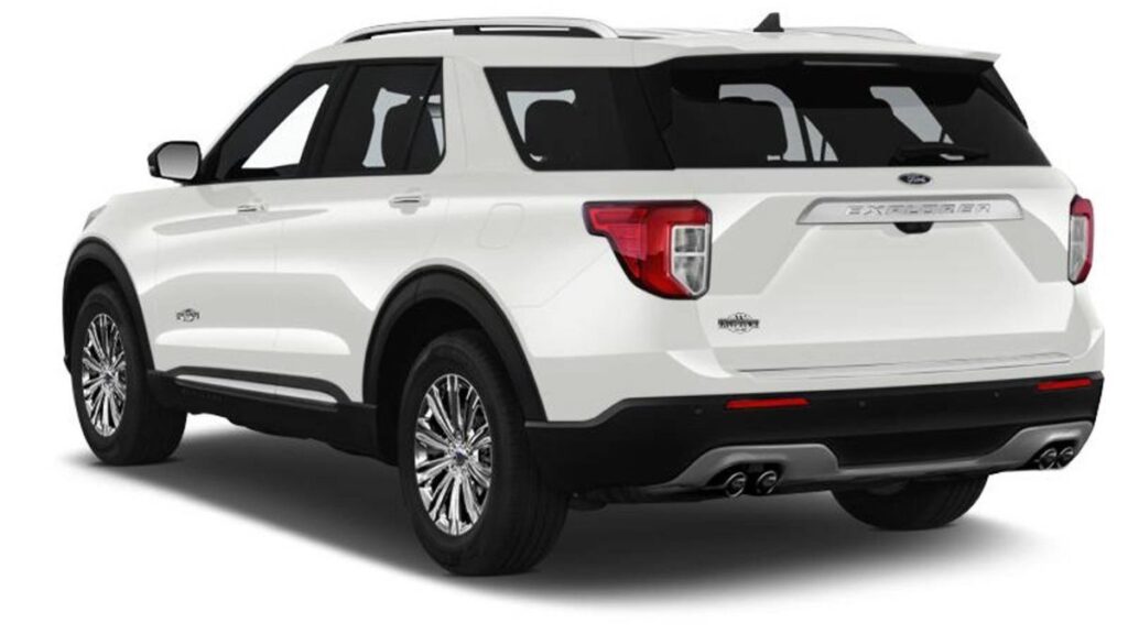 2023 Ford Explorer rear exterior design