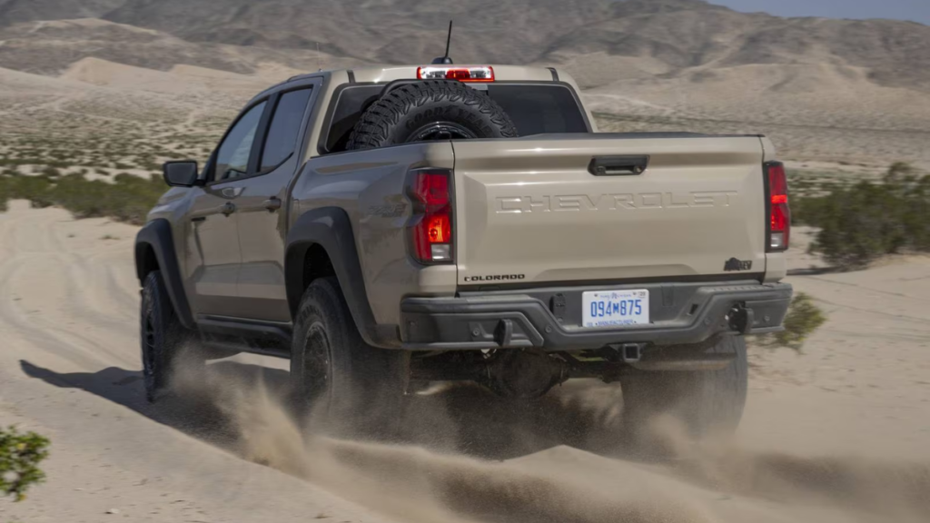2024 Chevrolet Colorado rear view