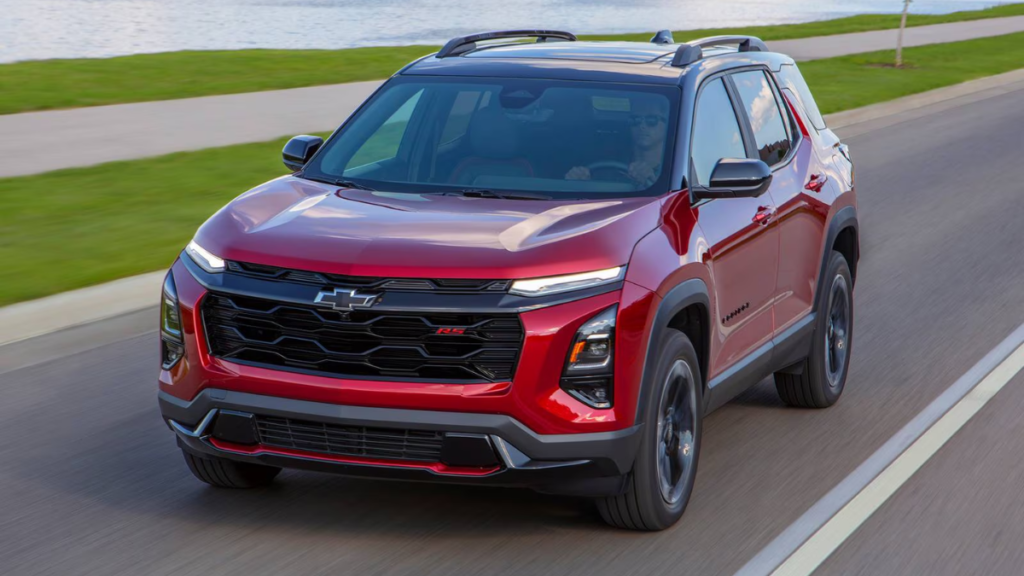 2026 Chevrolet Equinox driving front view