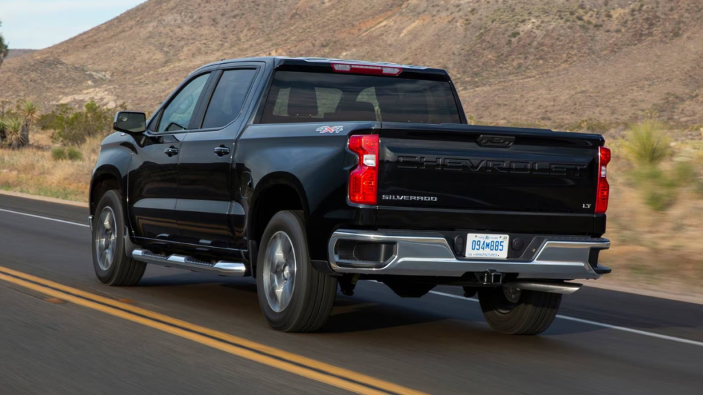 2026 Chevrolet Silverado 1500 rear view