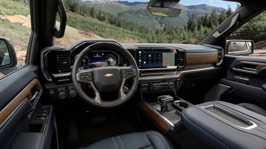 2026 Chevrolet Silverado 1500 interior