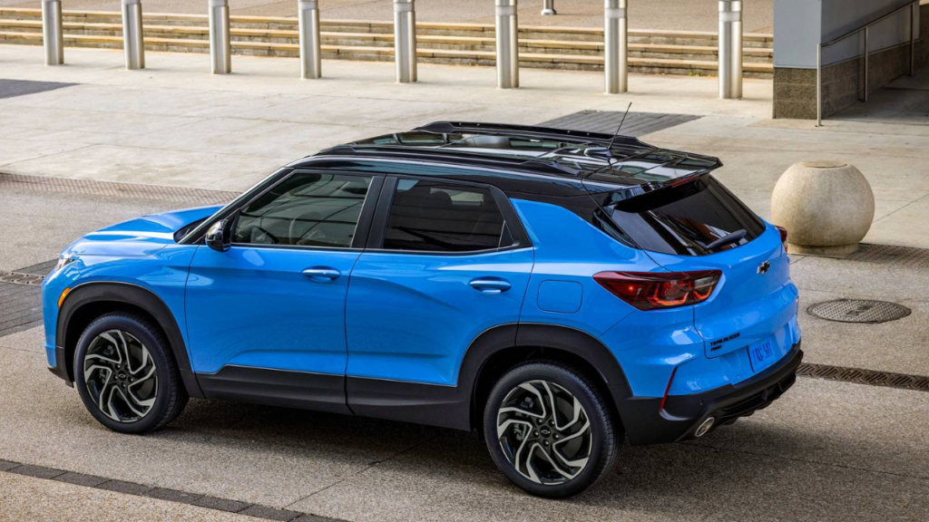 2026 Chevrolet Trailblazer side view
