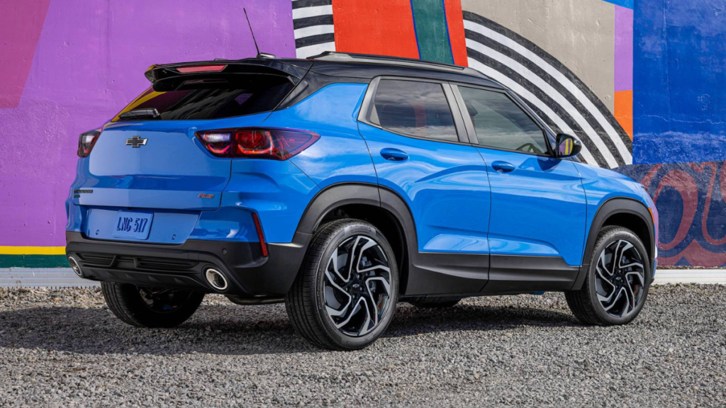 2026 Chevrolet Trailblazer rear view