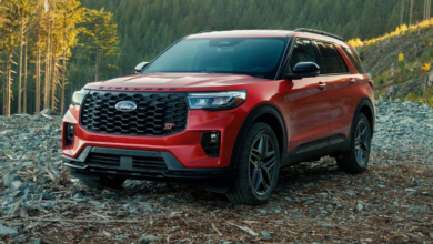 2026 Ford Explorer front view parked