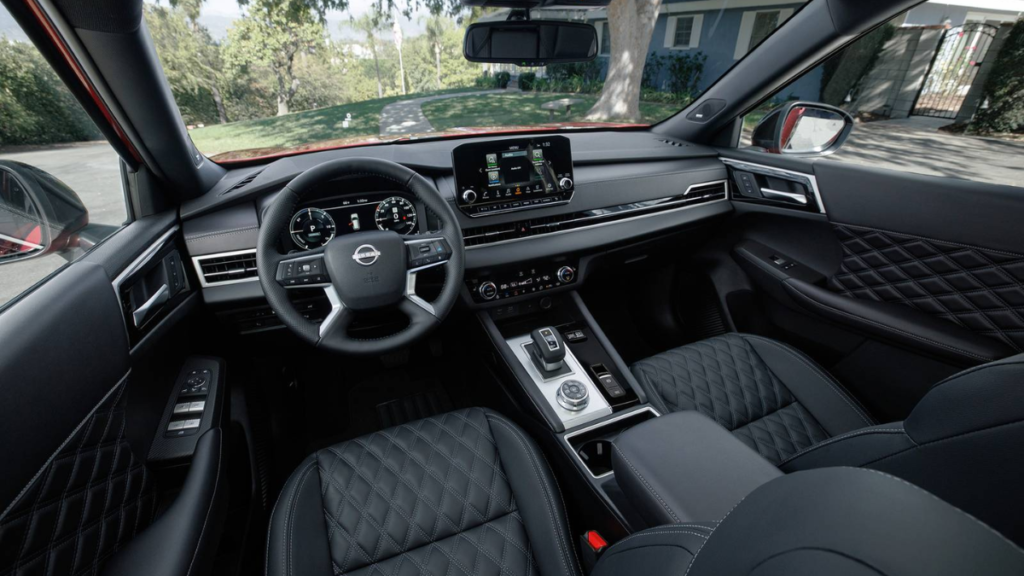 Nissan Rogue Plug-In Hybrid interior and front cabin